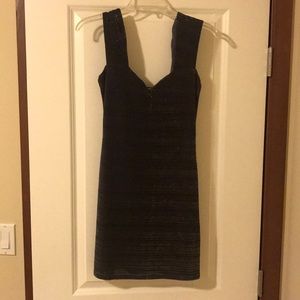 Form fitted, fun, mini dress